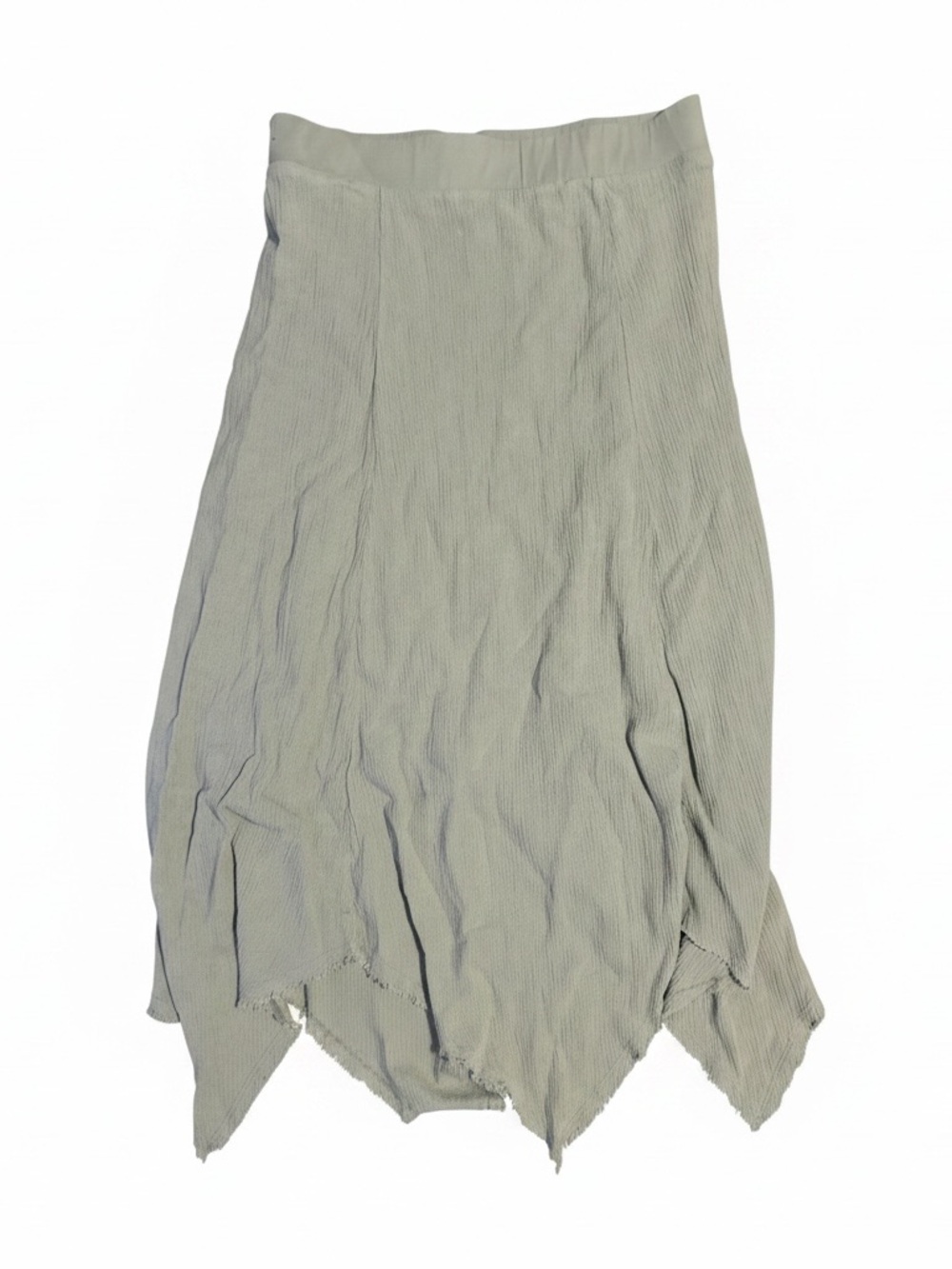 Vintage Handkerchief Hem Skirt| linen cotton blend fairycore cottagecore maxi